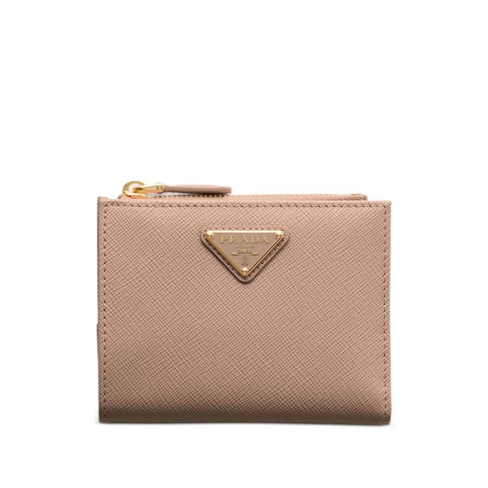 Prada Women Portafoglio Piccolo In Saffiano